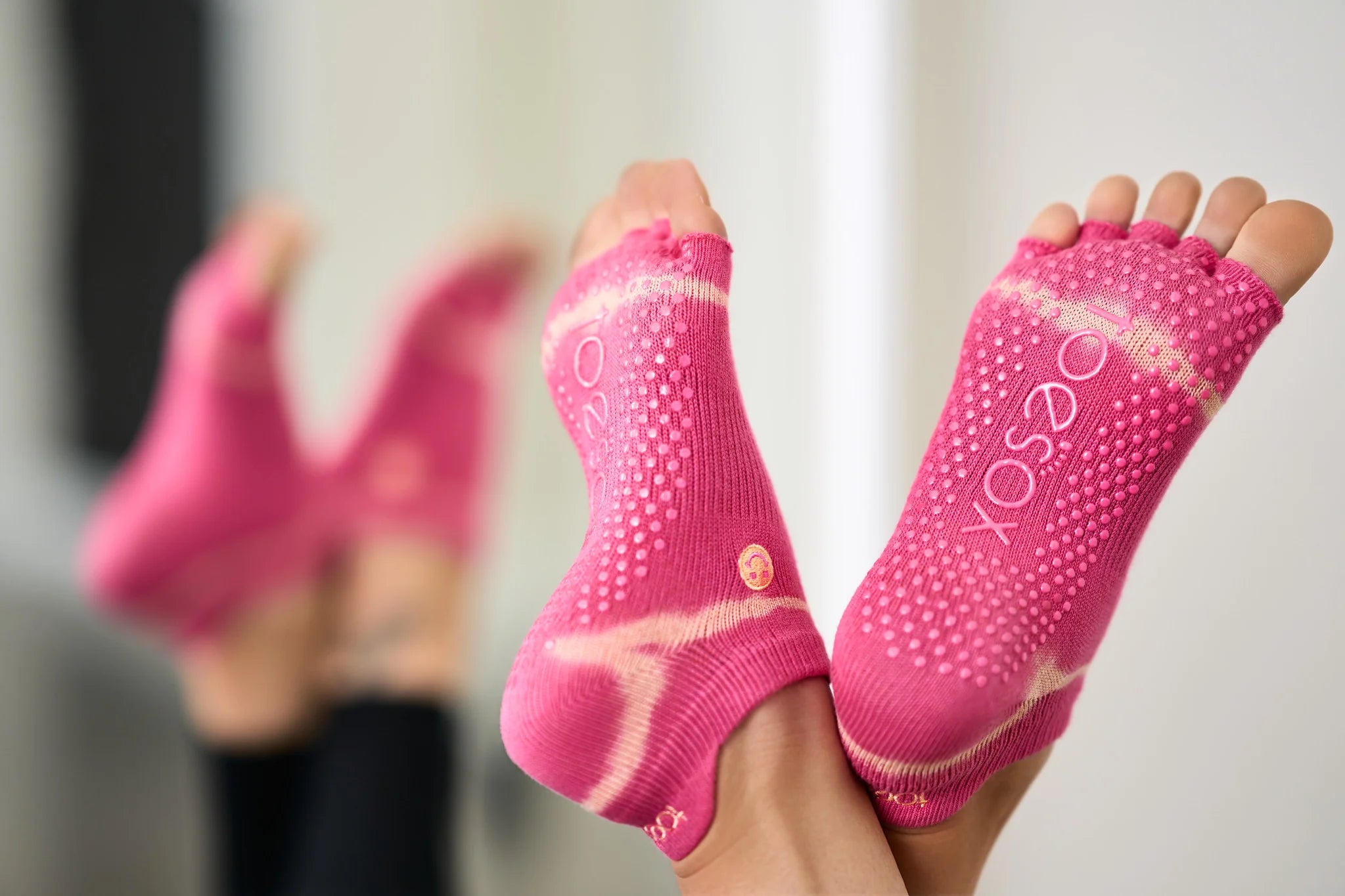 ToeSox Women's Bellarina Full Toe Grip Yoga Pilates Barre Toe Socks :  : Clothing, Shoes & Accessories