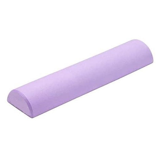 LONG HALF FOAM ROLLER PURPLE FRONT SIDE