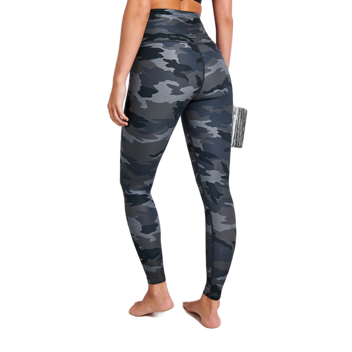 SPACEDYE PRINTED CAUGHT IN THE MIDI HIGH WAISTED LEGGING