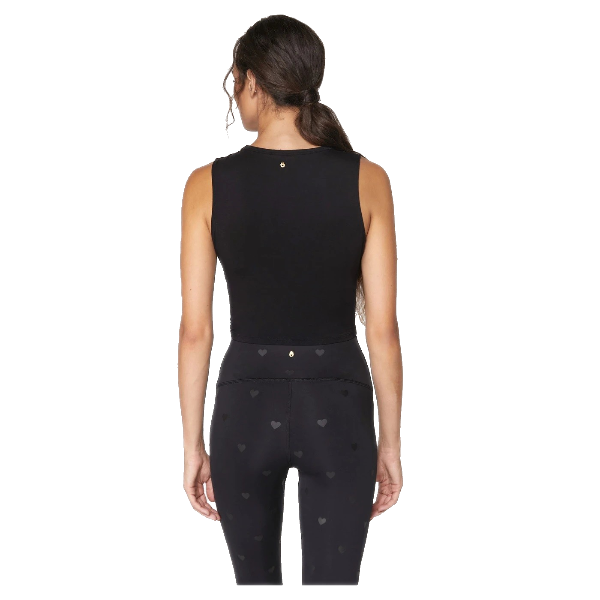 MUSE TWIST FRONT ACTIVE TANK BLACK BACK SIDE