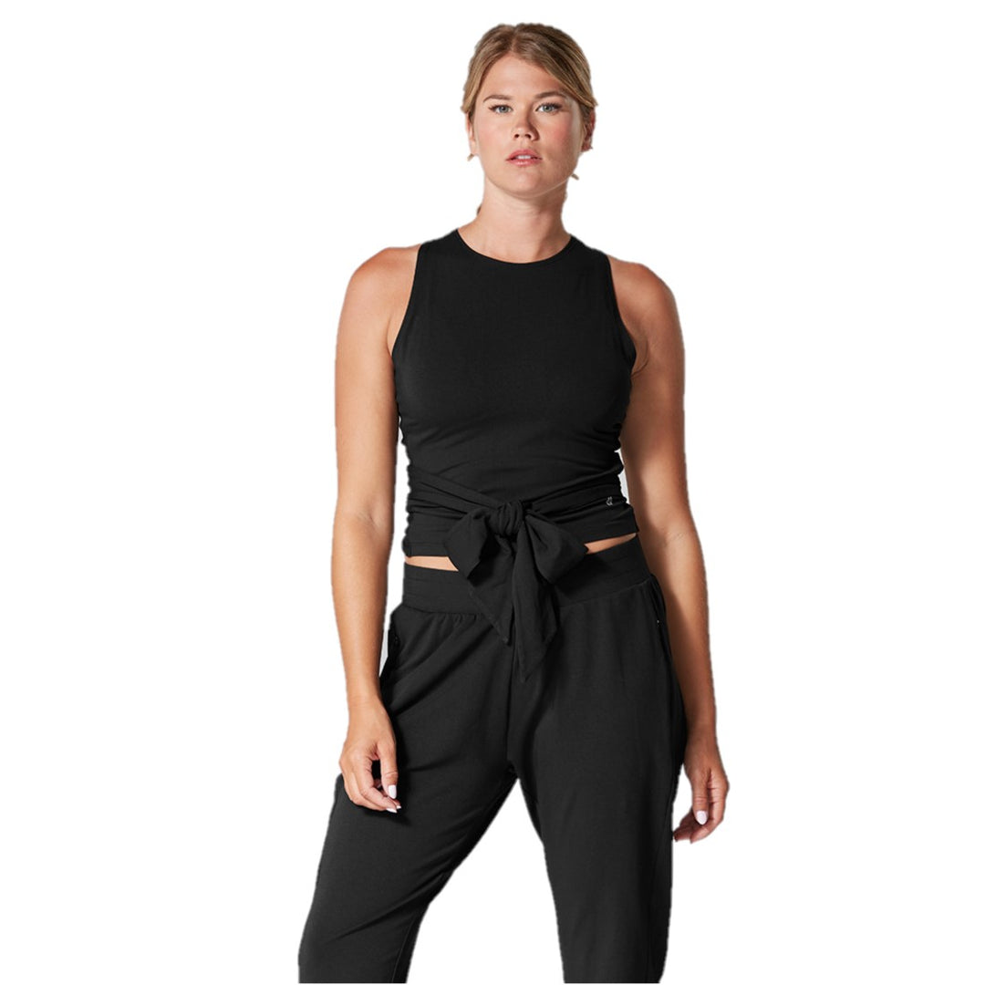 WRAP AROUND TANK EBONY FRONT SIDE