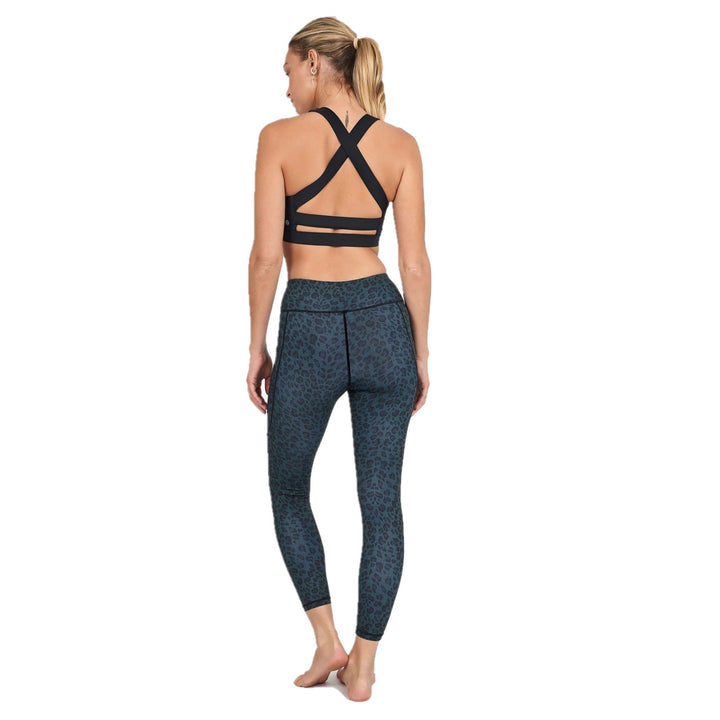Ziki Bondi Pocket Printed Recycled Legging Ziki Back Side