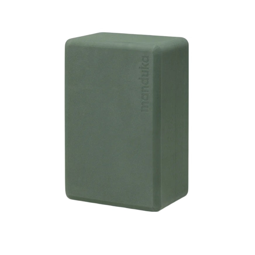 Buy Manduka Recycled Foam Block Leaf Green at