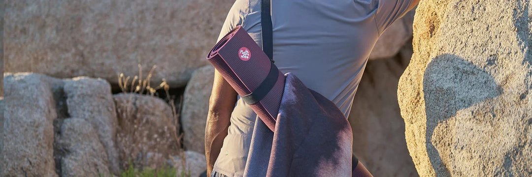 Manduka yoga top mat carrier