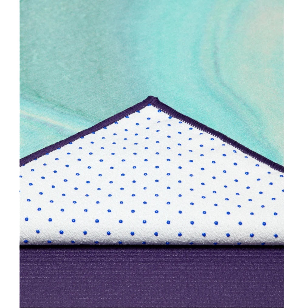 YOGITOES SKIDLESS MAT TOWEL 2.0|AMETHYST INTUITION|71 INCHES