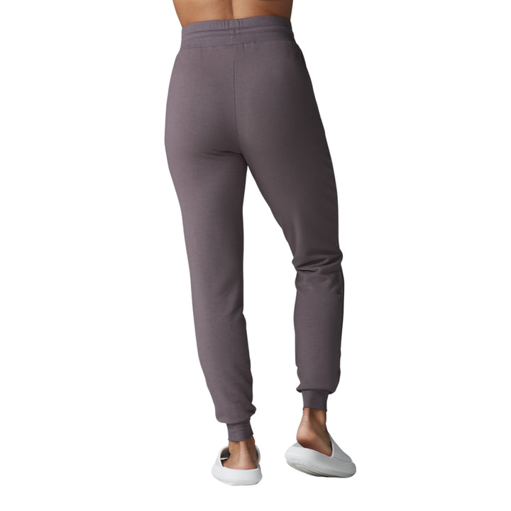 HIGH WAISTED FITTED JOGGER - QUARTZ