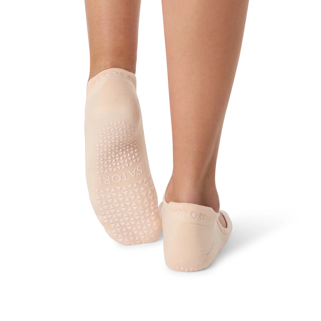 SATORI GRIP SOCKS - AYA BARELY BLUSH
