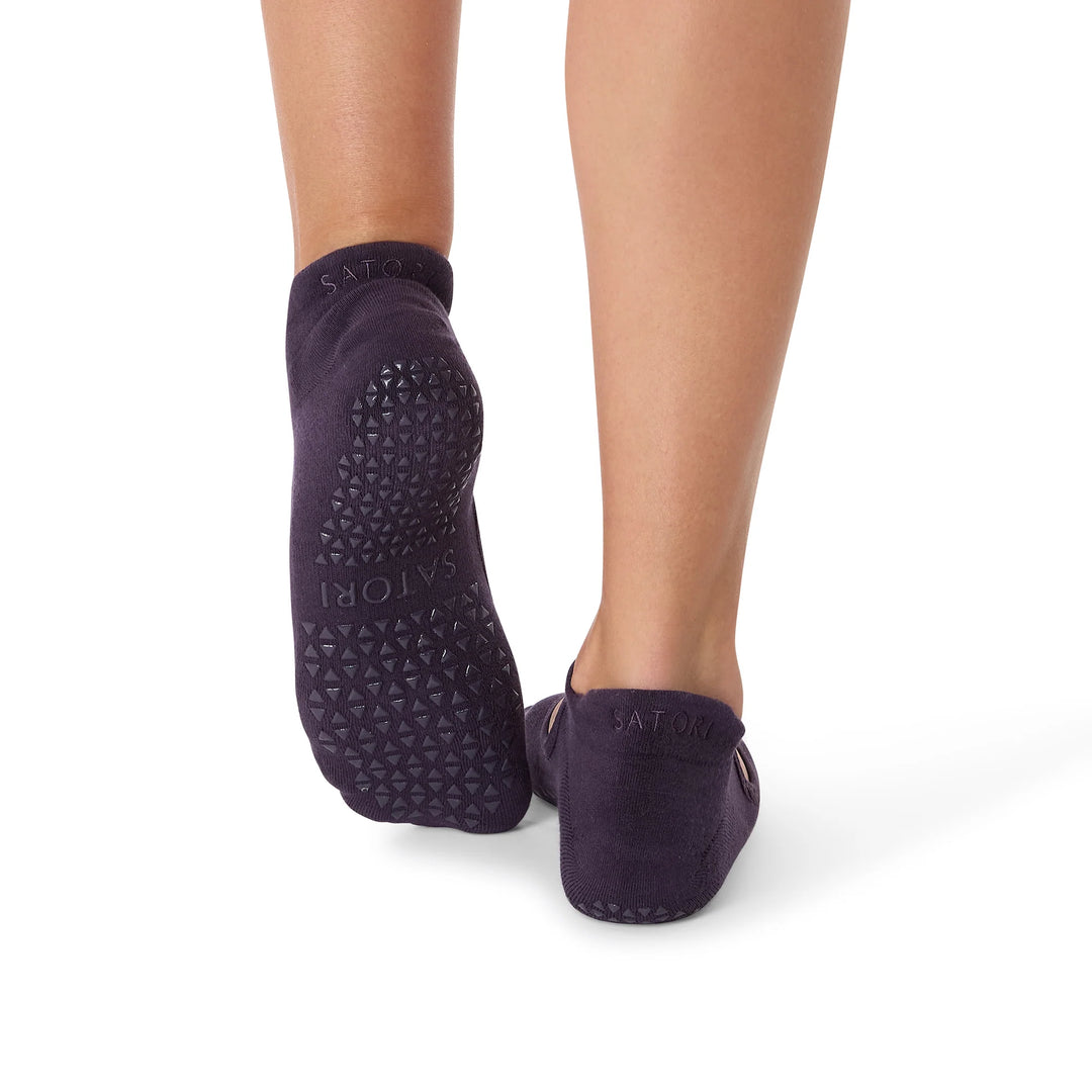SATORI GRIP SOCKS - AYA INK BERRY