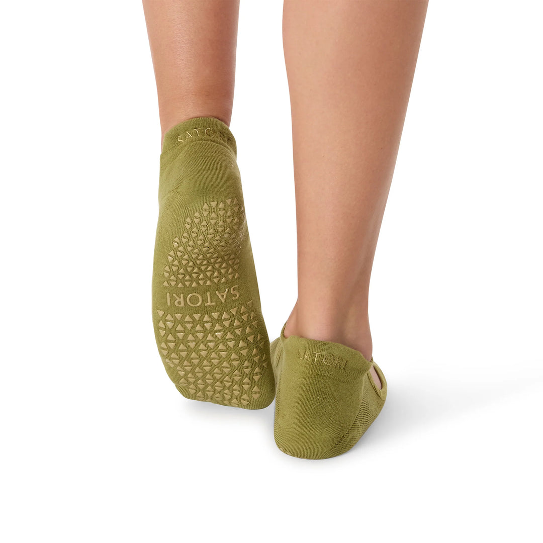 SATORI GRIP SOCKS - AYA SAGE MIST