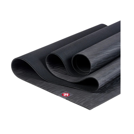 EKO LITE YOGA MAT 4MM BLACK BACK SIDE