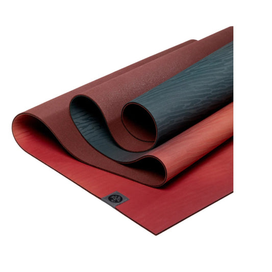 EKO LITE YOGA MAT 4MM FULL BLOOM BACK SIDE