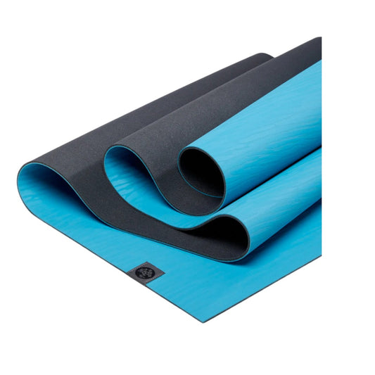 EKO LITE YOGA MAT 4MM MARINA BACK SIDE
