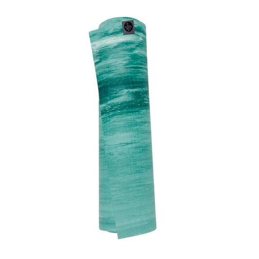 EKO LITE YOGA MAT 4MM WASABI MARBLED FRONT SIDE
