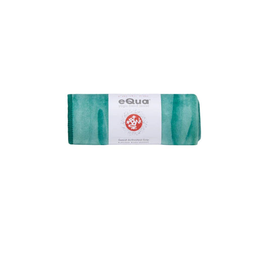 EQUA YOGA HAND TOWEL SPIRILINA TIE DYE FRONT SIDE