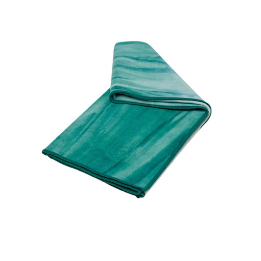 EQUA YOGA HAND TOWEL SPIRILINA TIE DYE LEFT SIDE