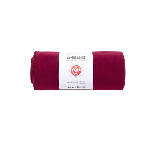 EQUA YOGA MAT TOWEL ROOT FRONT SIDE