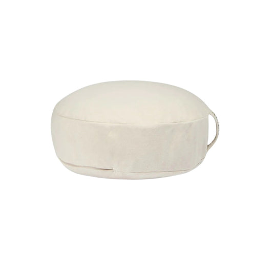 MEDITATION CUSHION SAND LEFT SIDE