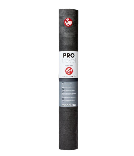 Manduka Pro Travel Mat Black Front Side
