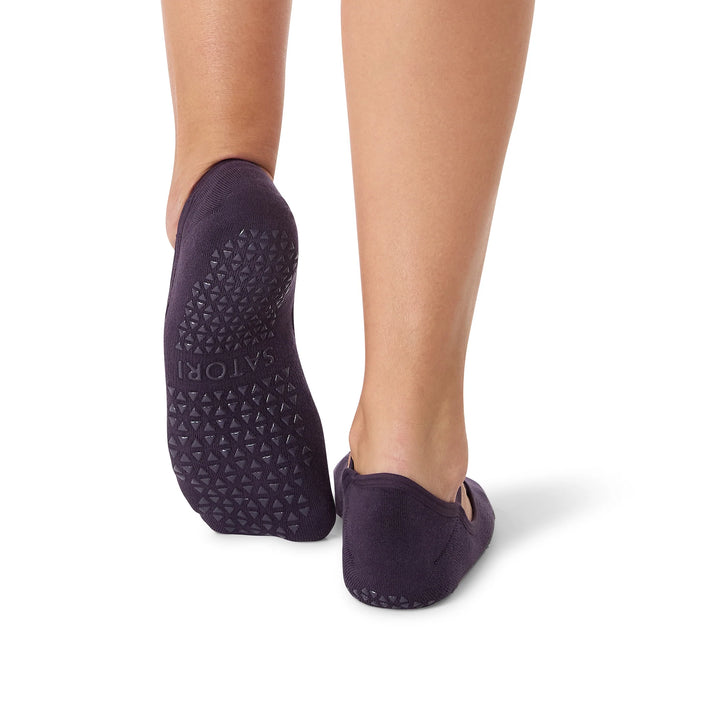 SATORI GRIP SOCKS - NAOMI INK BERRY