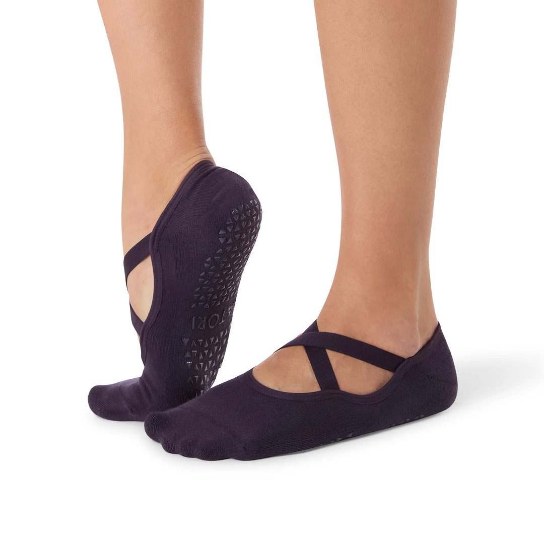 SATORI GRIP SOCKS - NAOMI INK BERRY