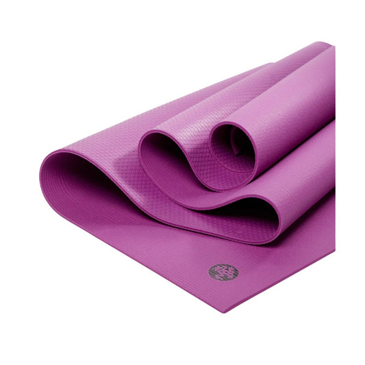 PROlite YOGA MAT PURPLE LOTUS BACK SIDE