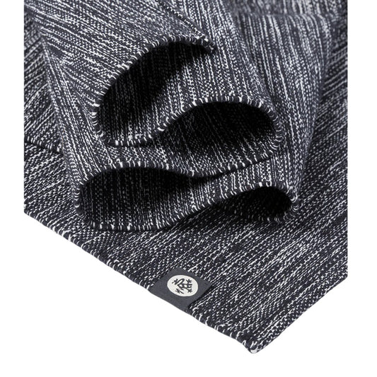 SHALA YOGA RUG BLACK HEATHER BACK SIDE