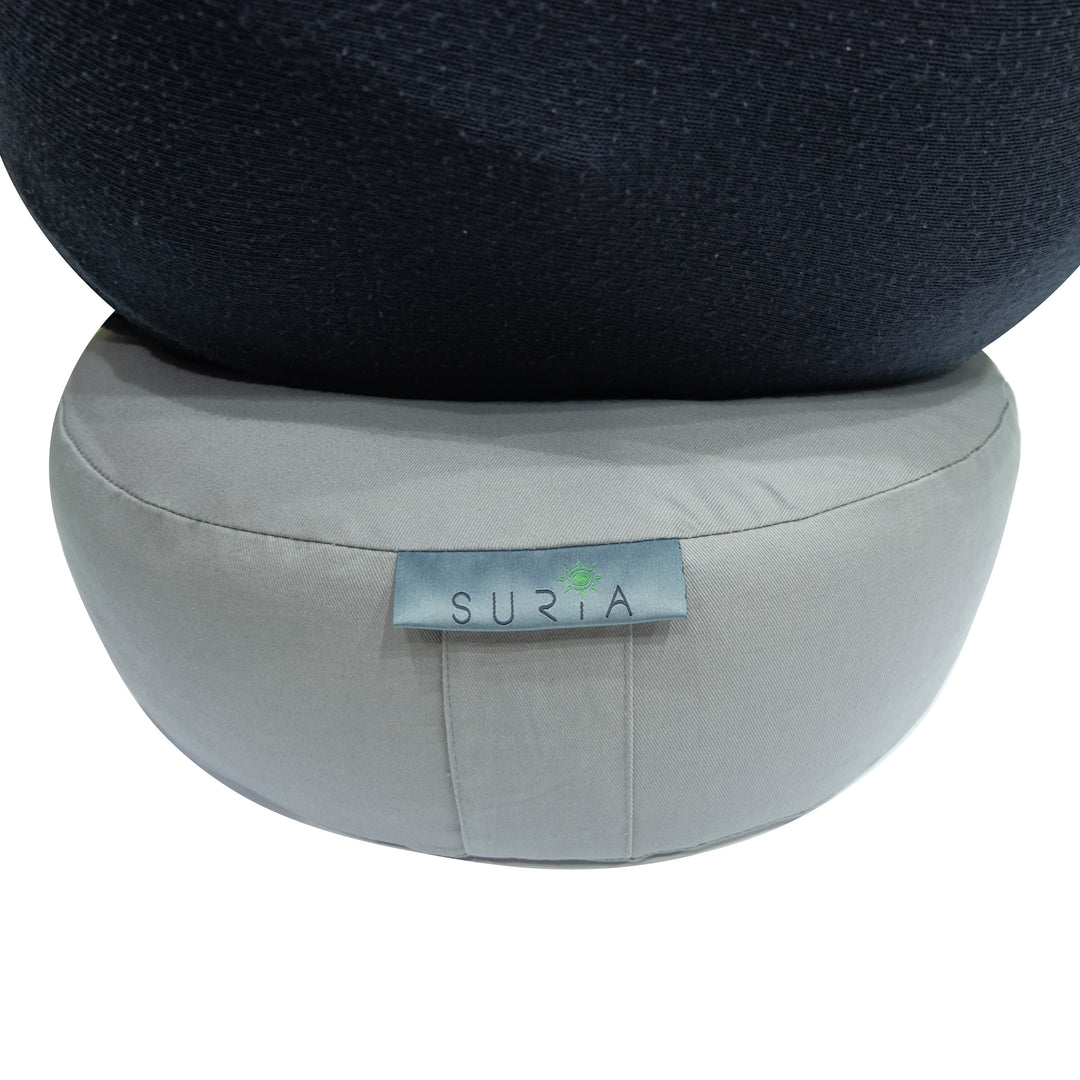 SURIA MEDITATION CUSHION GREY STANDARD