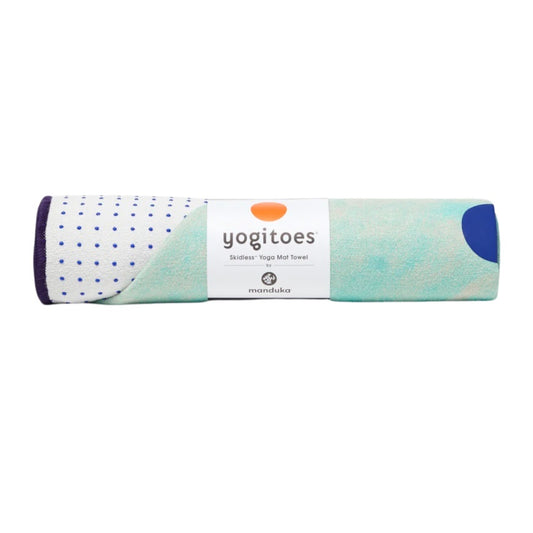YOGITOES SKIDLESS MAT TOWEL 2.0 AMETHYST INTUITION FRONT SIDE