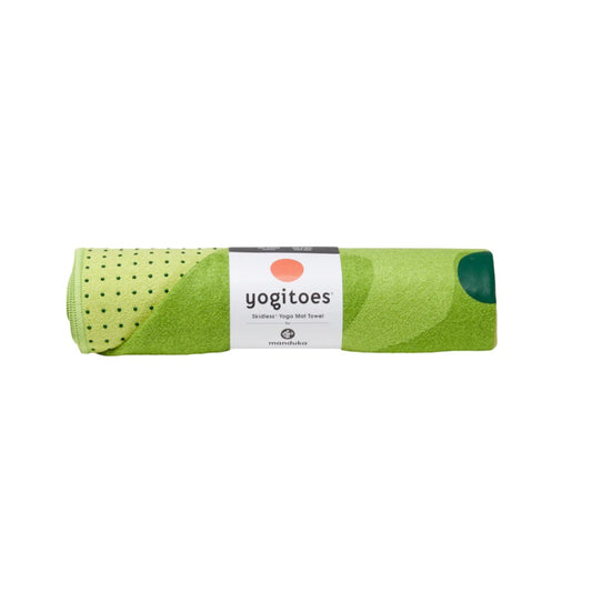 YOGITOES SKIDLESS MAT TOWEL 2.0 FORREST GL FRONT SIDE