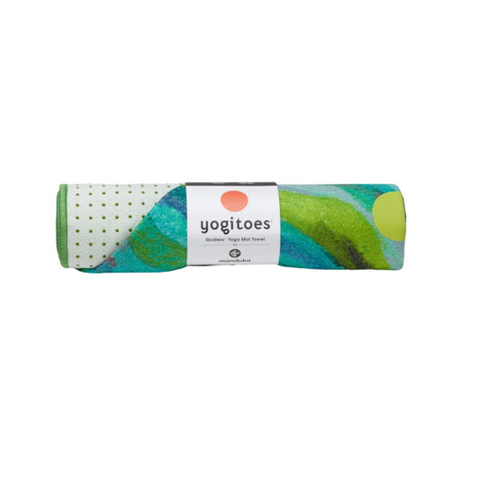YOGITOES SKIDLESS MAT TOWEL 2.0 JOURNEY FRONT SIDE