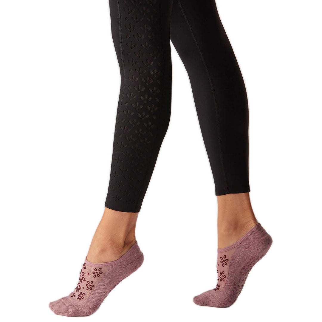 HIGH WAISTED EYELET 7/8 LEGGINGS