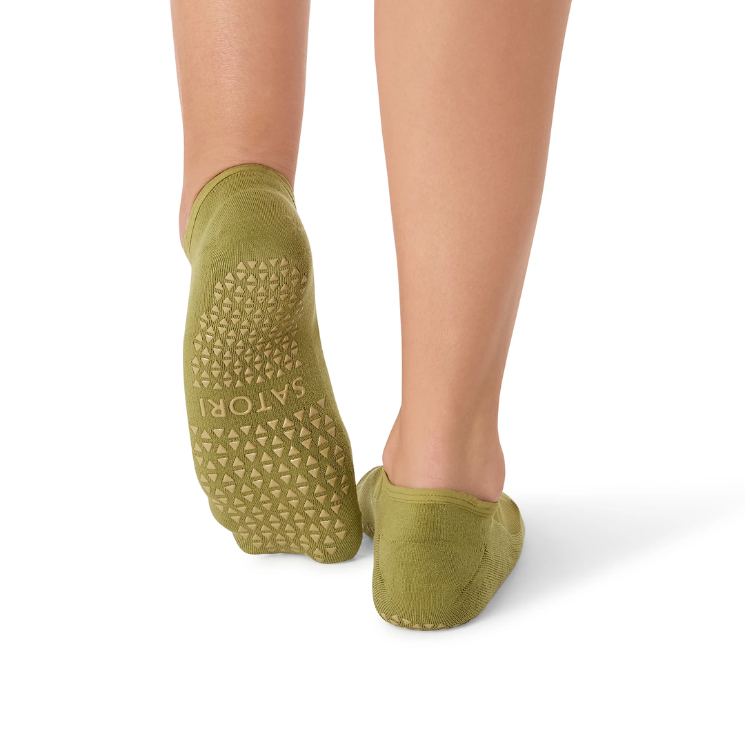 SATORI GRIP SOCKS - SORA SAGE MIST GLITZ