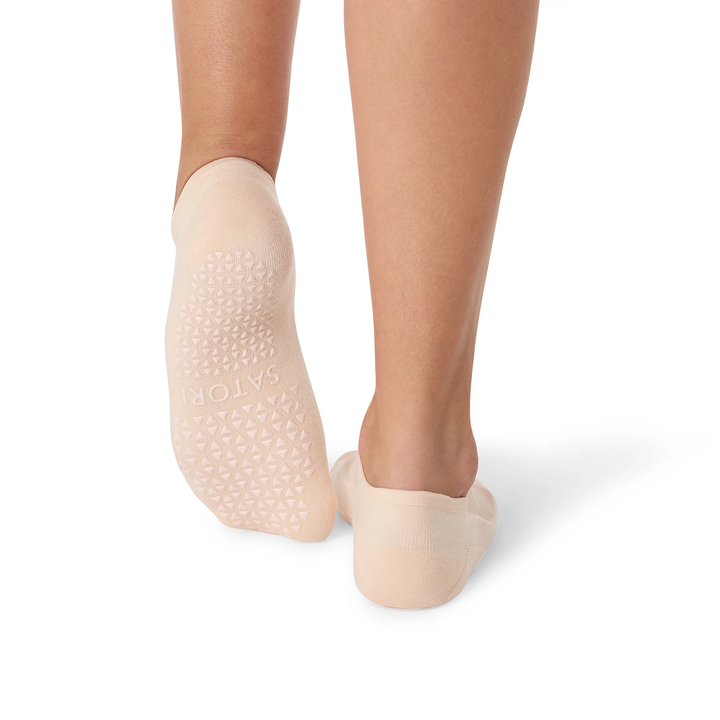 SATORI GRIP SOCKS - SORA BARELY BLUSH GLITZ
