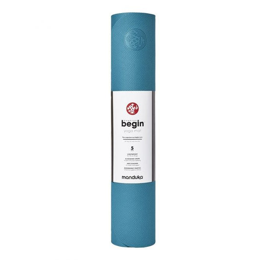 BEGIN YOGA MAT BONDI BLUE 68 INCHES FRONT SIDE