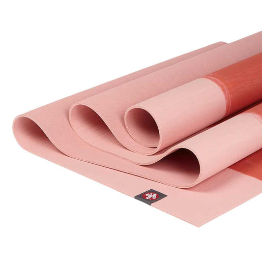 EKO LITE YOGA MAT 4MM DEEP SEA STRIPE BACK SIDE