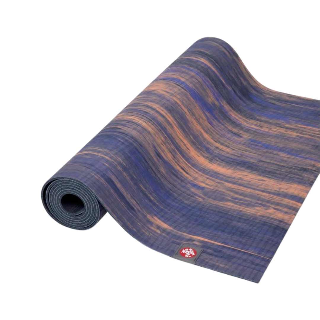 EKO LITE YOGA MAT 4MM MELON MARBLED RIGHT SIDE