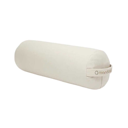 ENLIGHT ROUND BOLSTER SAND FRONT SIDE