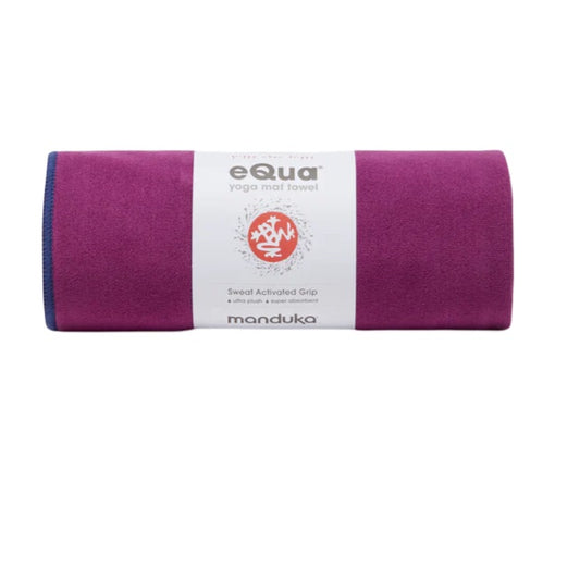 EQUA STANDARD TOWEL PURPLE LOTUS FRONT SIDE