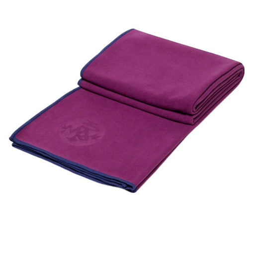 EQUA STANDARD TOWEL PURPLE LOTUS LEFT SIDE