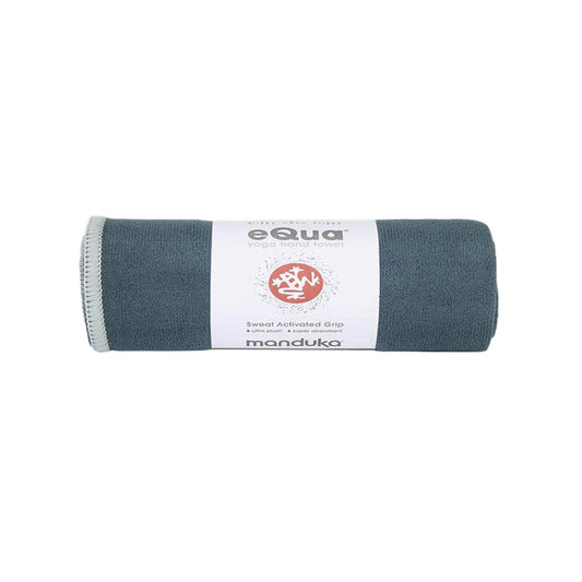 EQUA YOGA HAND TOWEL SAGE FRONT SIDE
