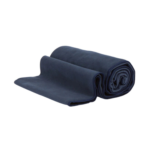 EQUA YOGA MAT TOWEL XLONG MIDNIGHT LEFT SIDE
