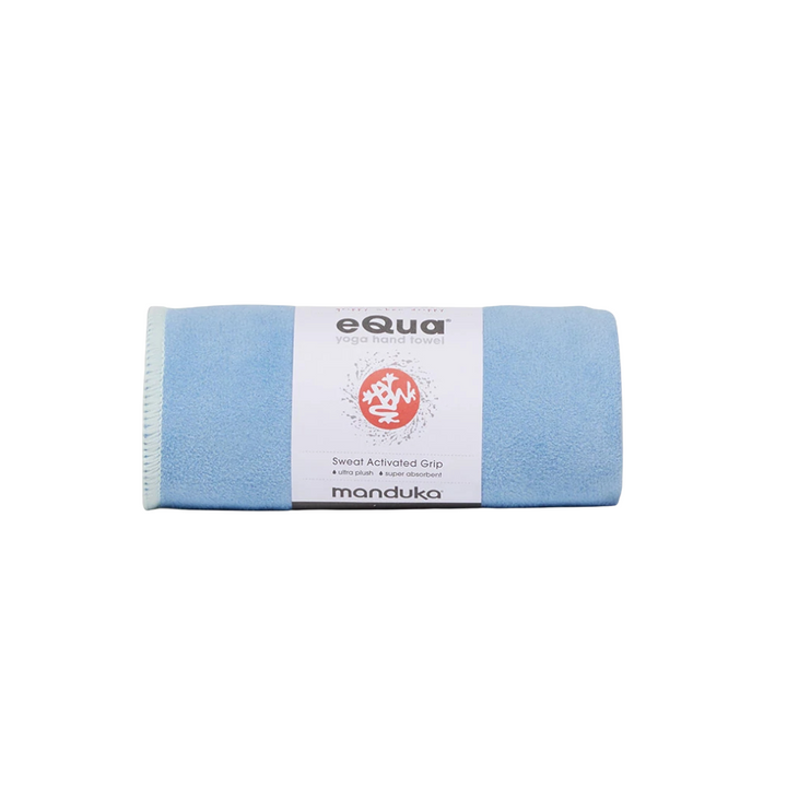 EQUA YOGA HAND TOWEL - CLEAR BLUE - 16 INCHES