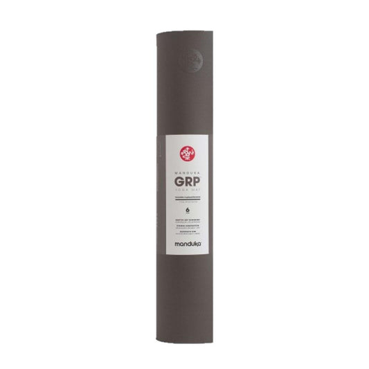GRP YOGA MAT STEEL GREY FRONT SIDE