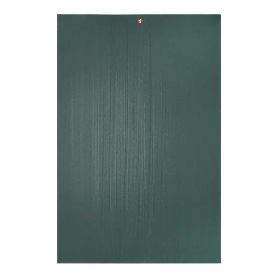 PRO YOGA MAT - LONG AND WIDE - BLACK SAGE - 79 INCHES