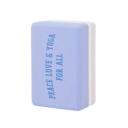 RECYCLED FOAM BLOCK BLUE SKY SGL FRONT SIDE