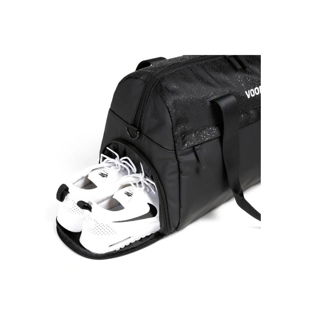 TRAINER DUFFEL BLACK FOIL LEFT SIDE