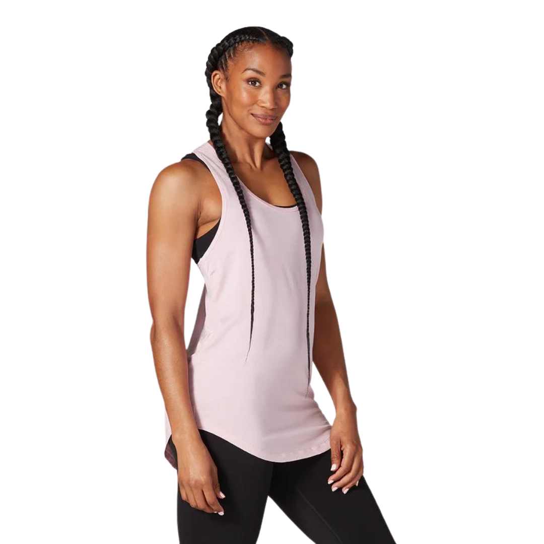 TWISTED RACERBACK TANK - ORCHID