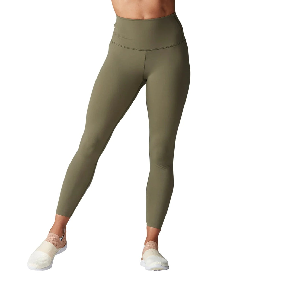 HIGH WAISTED 7/8 TIGHT - OLIVE